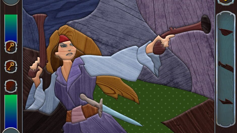 Pirate Mosaic Puzzle: Caribbean Treasures Screenshot