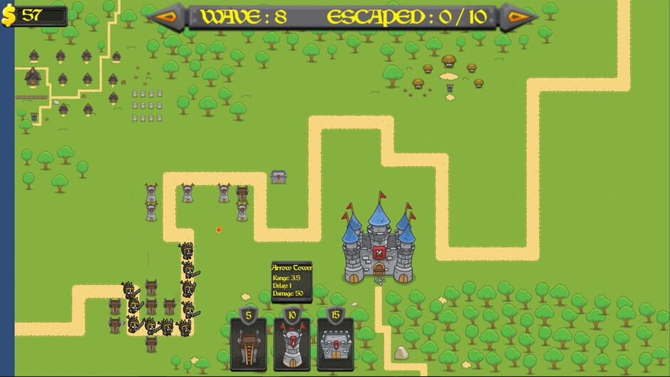 สกรีนช็อตจาก Skelli Tower Defense (รูปที่ 4)