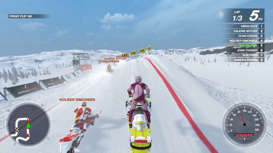Snow Moto Racing Freedom Screenshot