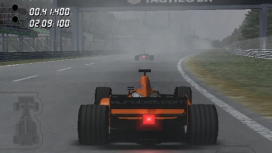 Formula One 2001, captura de tela 1