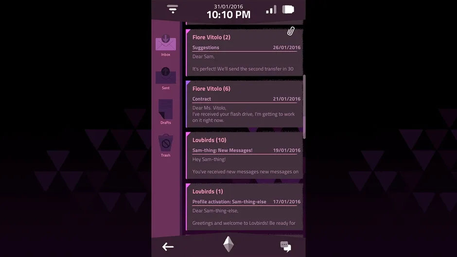 A Normal Lost Phone, captura de tela 2