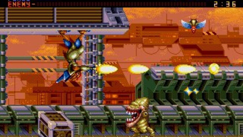 Alien Soldier Screenshot