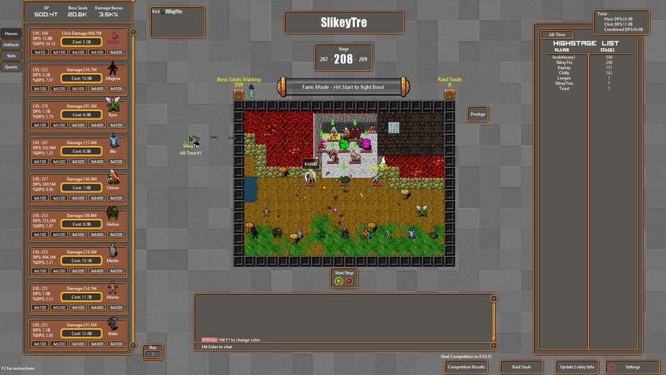 ClickRaid Screenshot