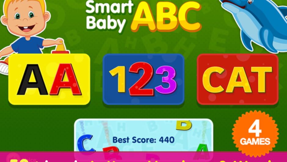 สกรีนช็อตจาก Smart Baby ABC Games: Toddler Kids Learning Apps (รูปที่ 3)