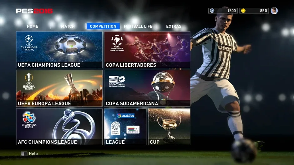 Pro Evolution Soccer 2016, captura de tela 2