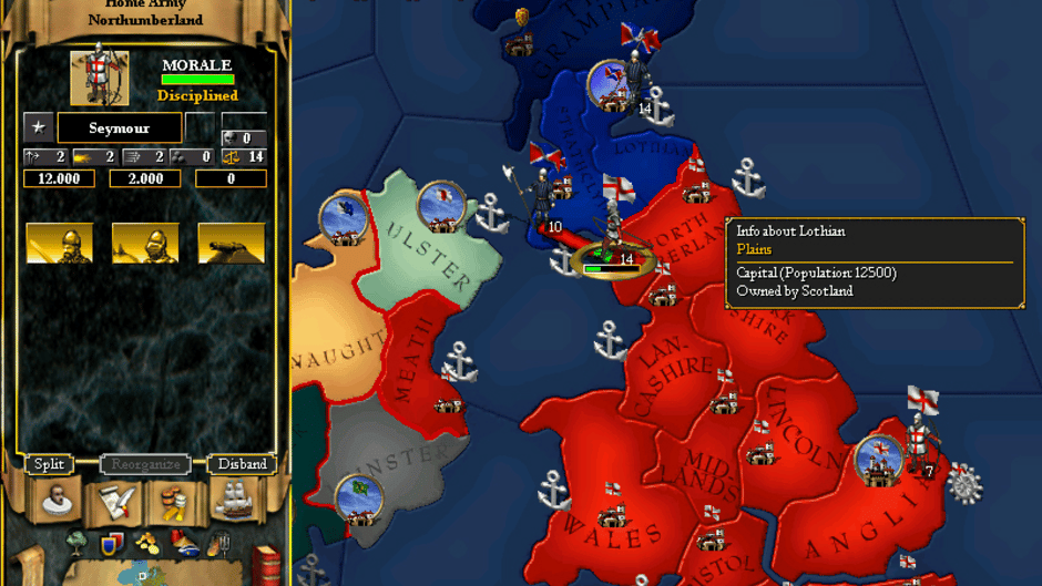 For The Glory: A Europa Universalis Game Screenshot