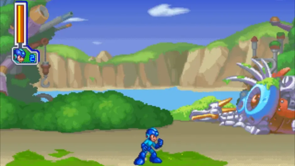 Skärmbild 2 från Mega Man 8