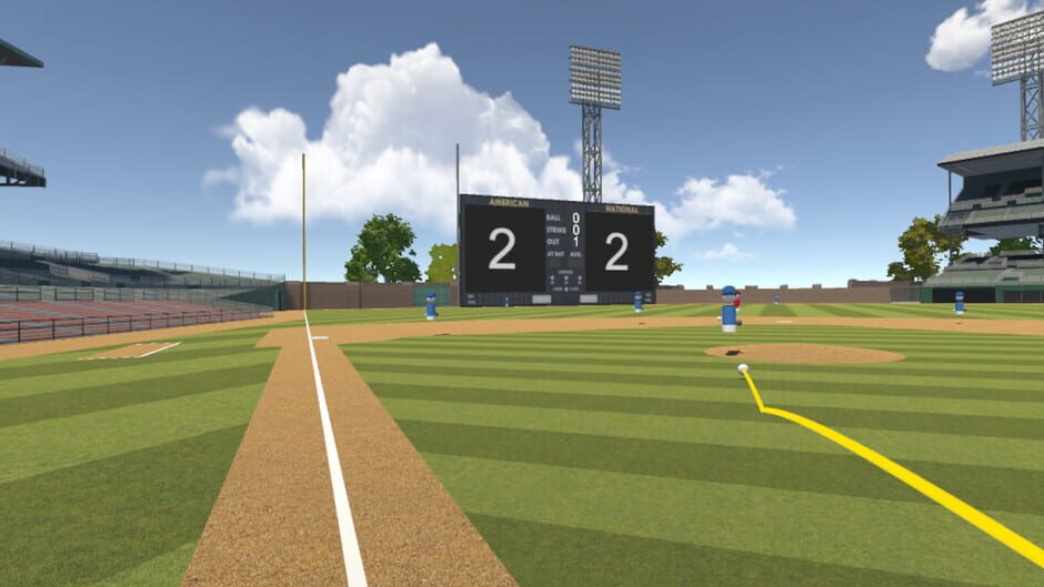 Double Play: 2-Player VR Baseball Screenshot