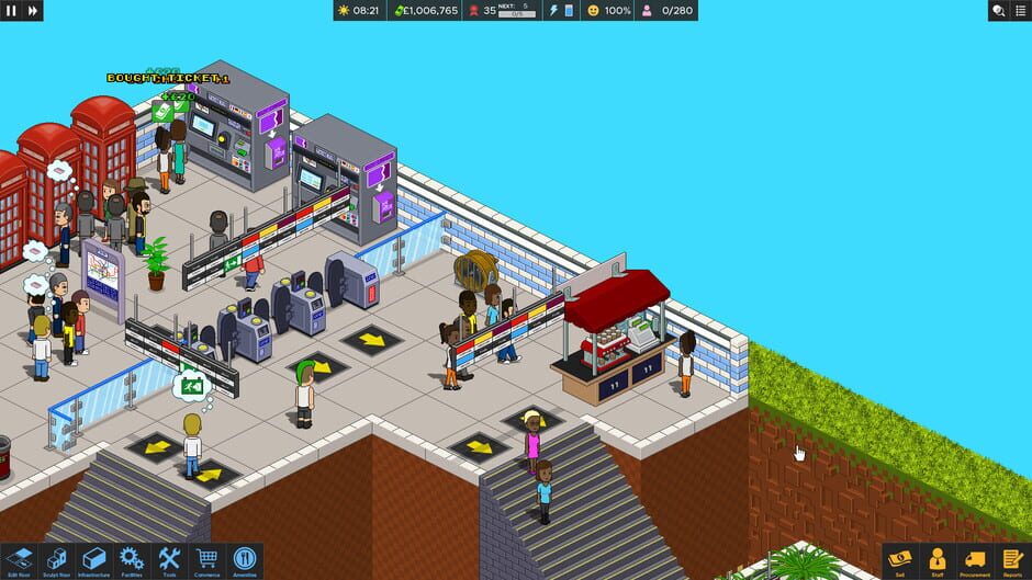 Screenshot Overcrowd: A Commute 'Em Up
