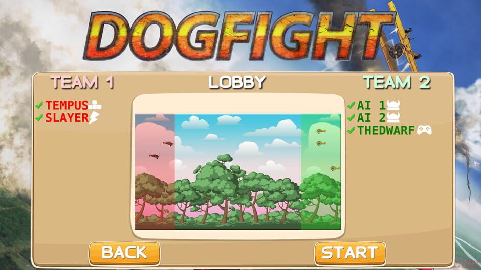 Dog Fight Super Ultra Deluxe Screenshot