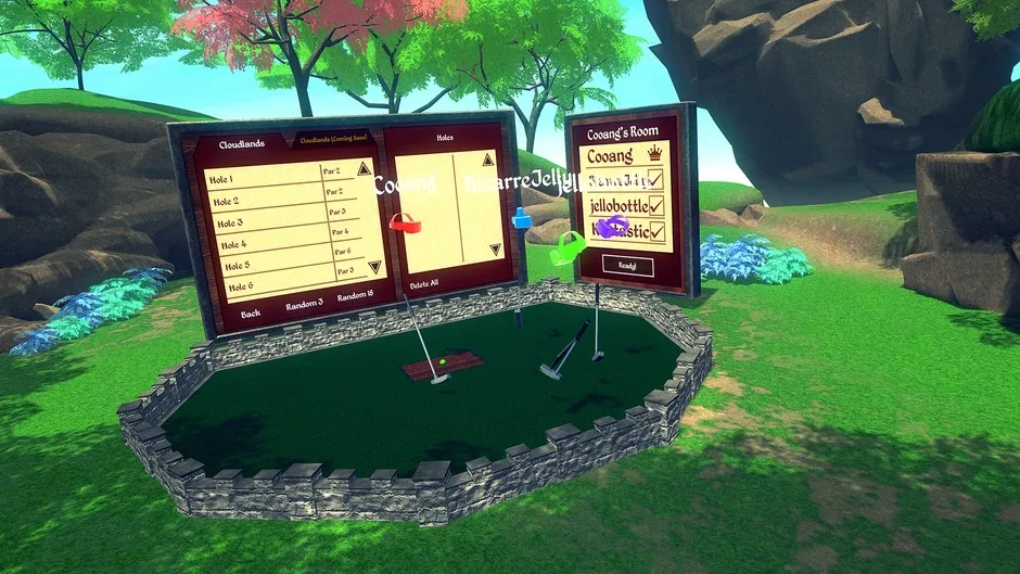 Cloudlands: VR Minigolf