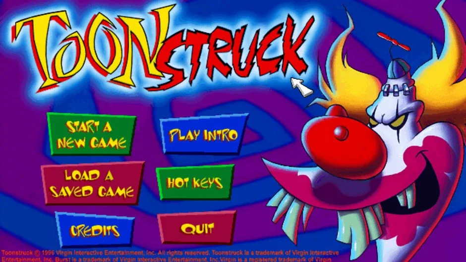 Toonstruck, captura de tela 2