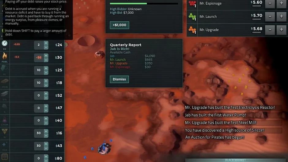Offworld Trading Company, captura de tela 4