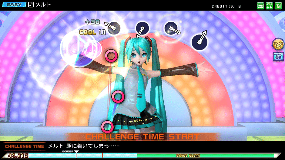 Hatsune Miku: Project Diva Arcade Screenshot