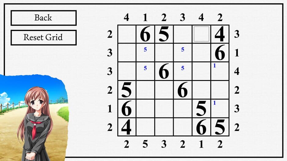 Skyscrapers Puzzle: Airi's tale Screenshot