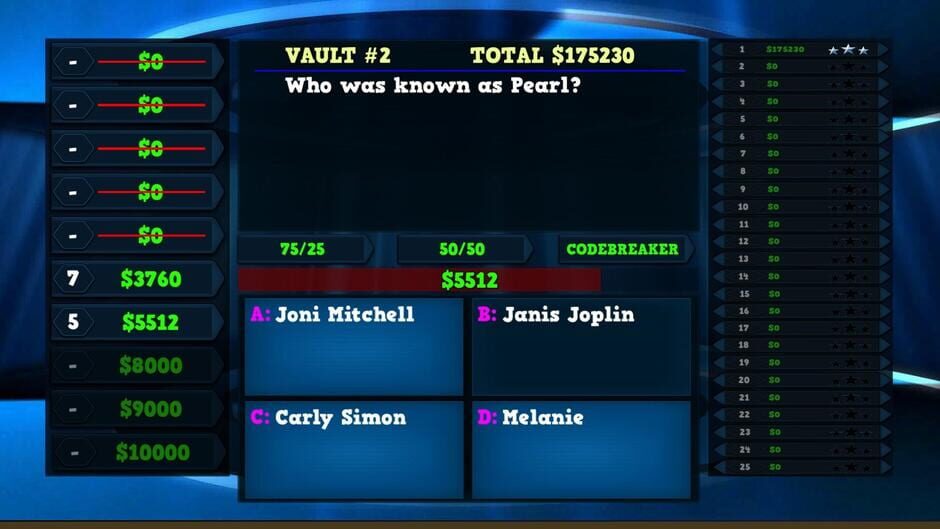 Trivia Vault: Music Trivia Screenshot
