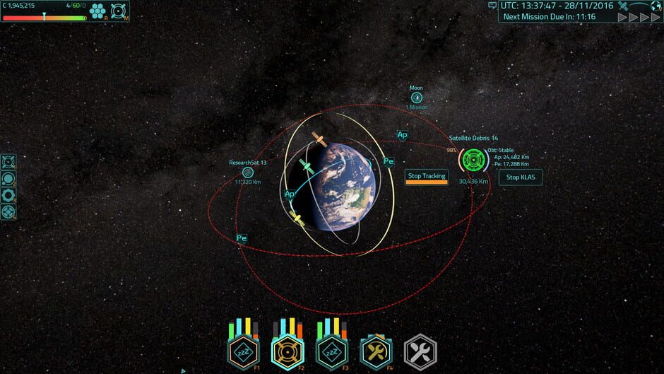 Satellite Command Screenshot