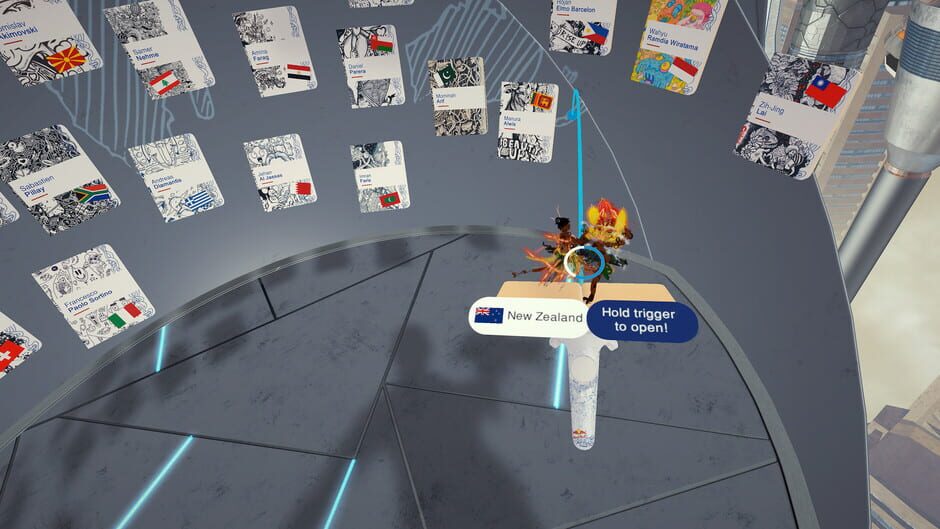 สกรีนช็อตจาก Red Bull Doodle Art: Global VR Gallery (รูปที่ 4)