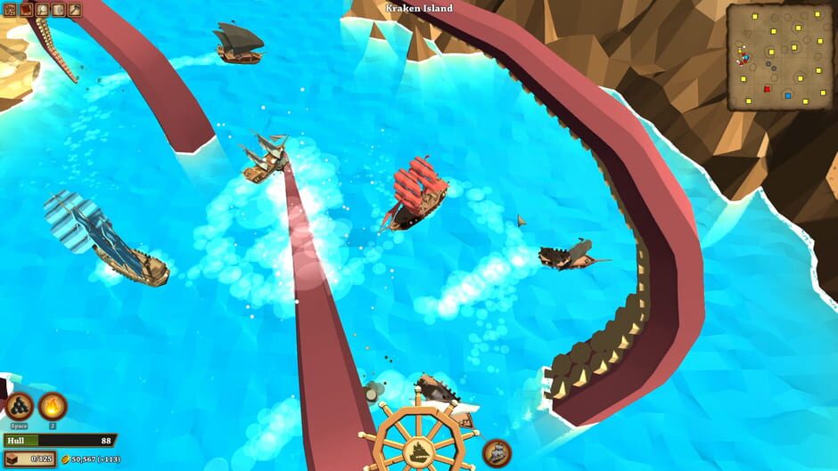 Pirates of the Polygon Sea Screenshot