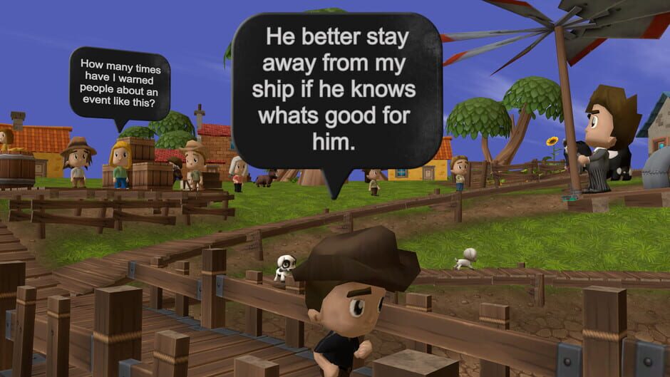 Archipelago: Navigable VR Comic Screenshot