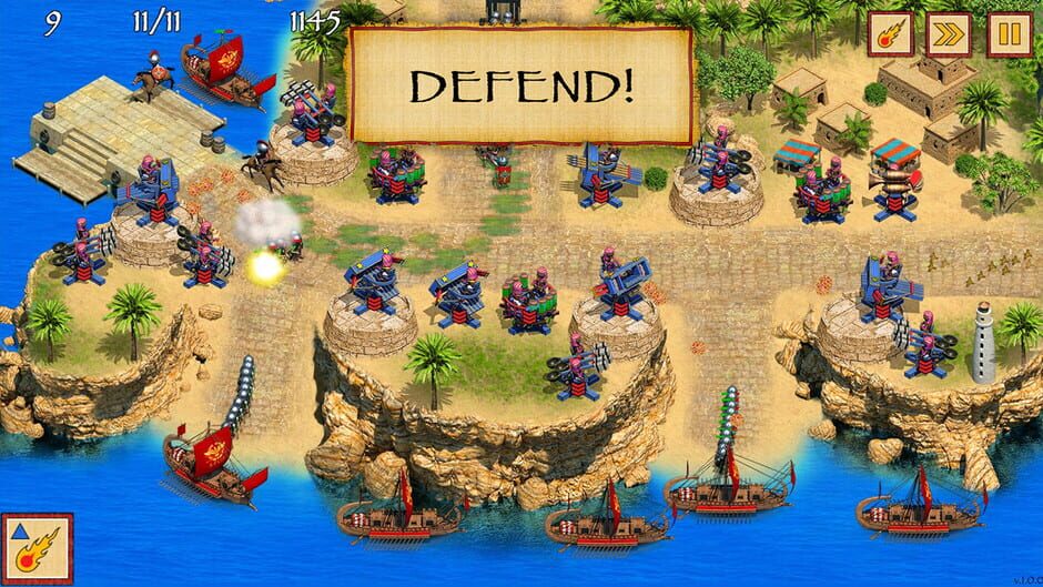 Defense of Egypt: Cleopatra Mission Screenshot