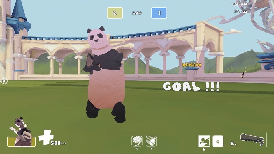 Fire in the Goal Screenshot