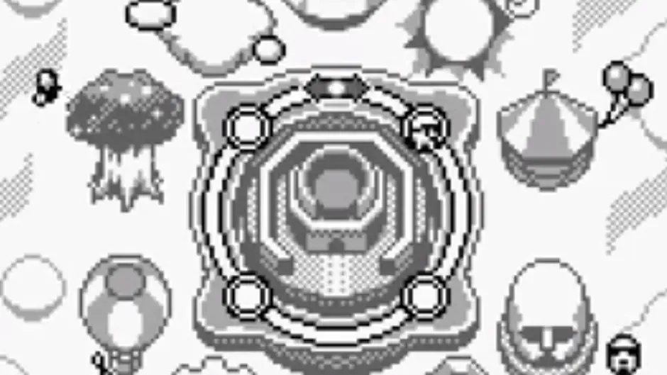 Skärmbild 3 från Kirby's Block Ball