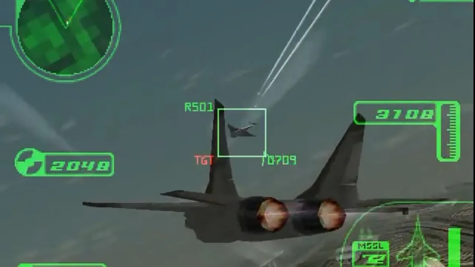 Ace Combat 3: Electrosphere, captura de tela 3