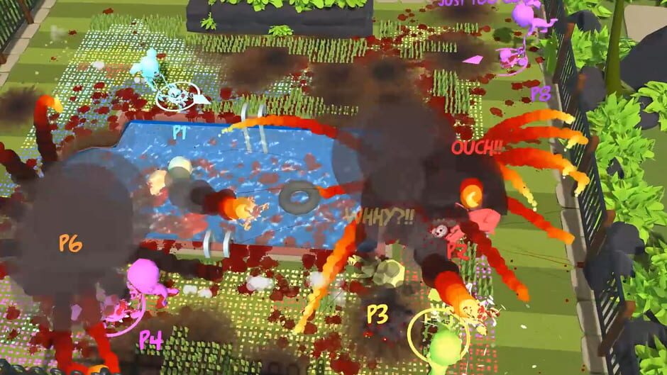 Lethal Lawns: Competitive Mowing Bloodsport Screenshot