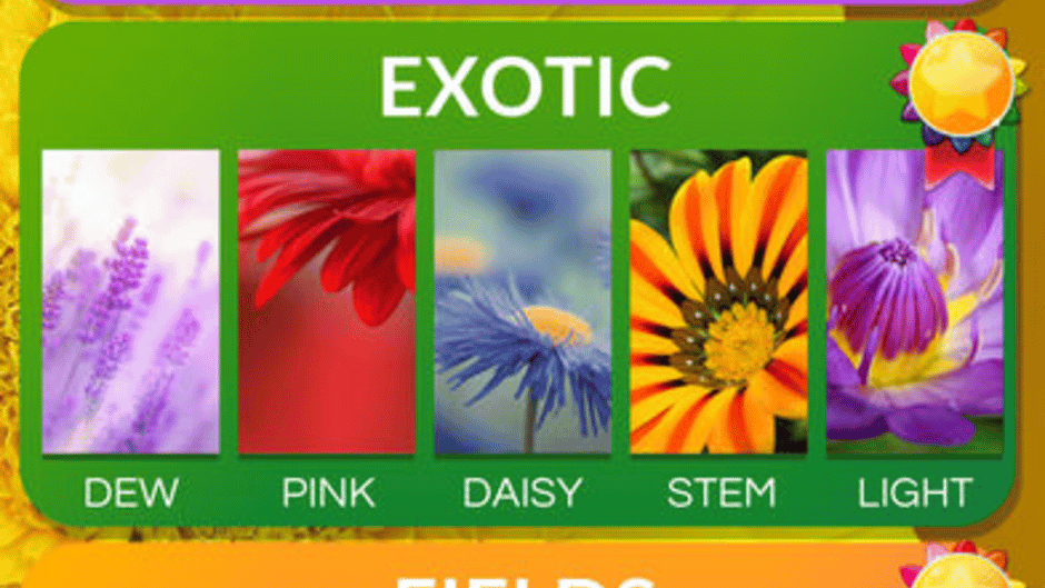 Word Flowers Screenshot