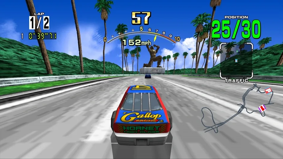 Daytona USA, captura de tela 3