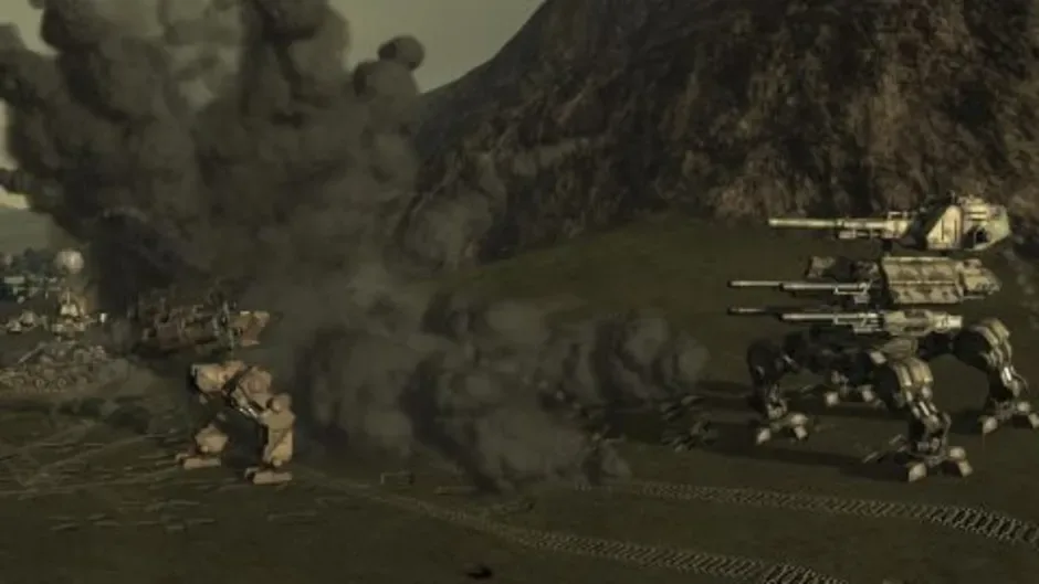 Chromehounds, captura de tela 1