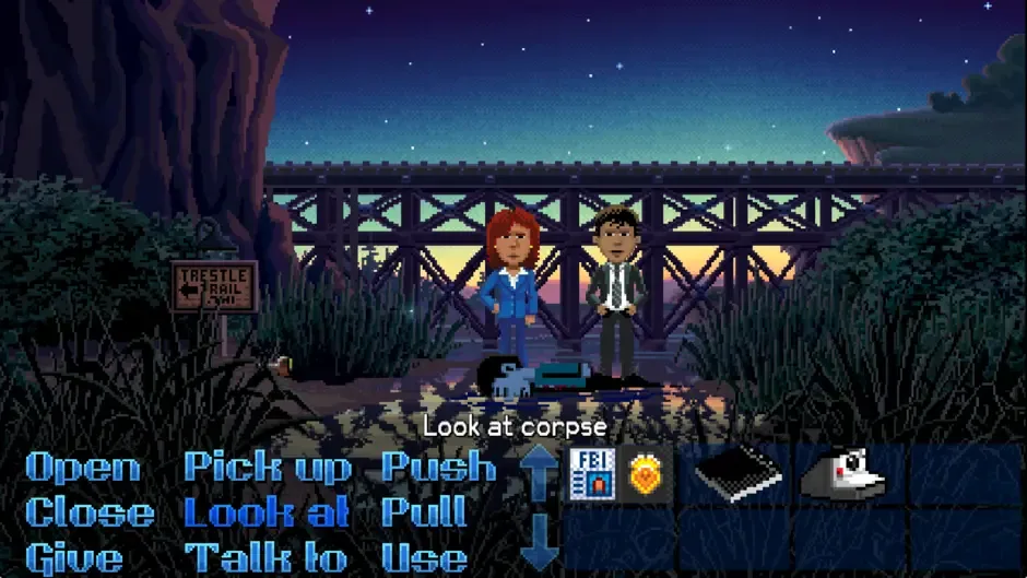 Thimbleweed Park, captura de tela 5