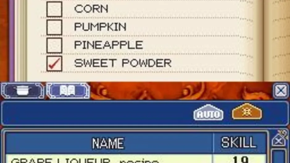 Skärmbild 1 från Rune Factory 2: A Fantasy Harvest Moon