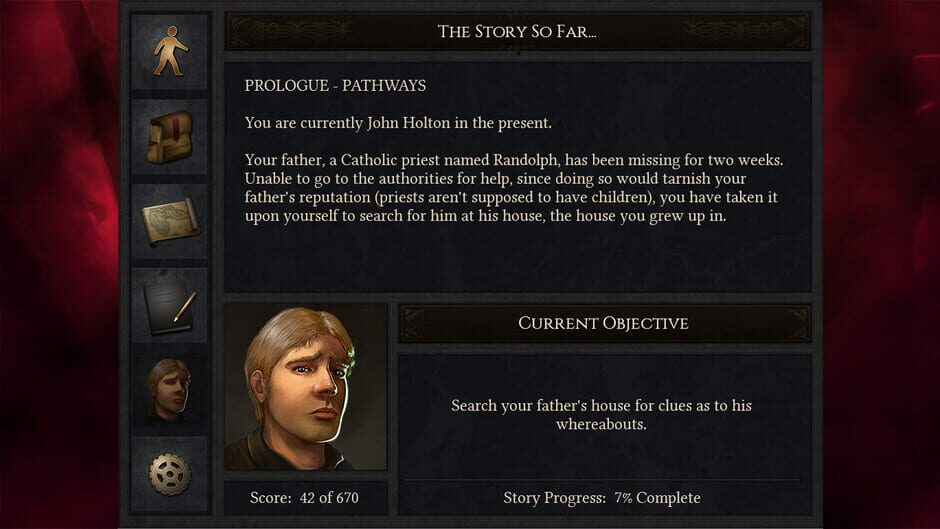 Lifestream - A Haunting Text Adventure Screenshot