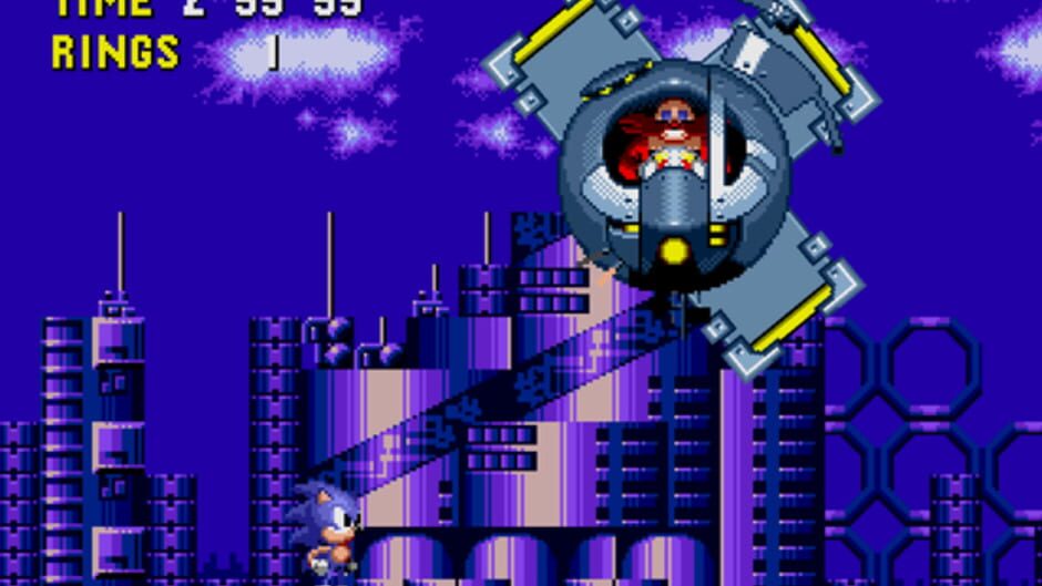 Sonic CD Screenshot