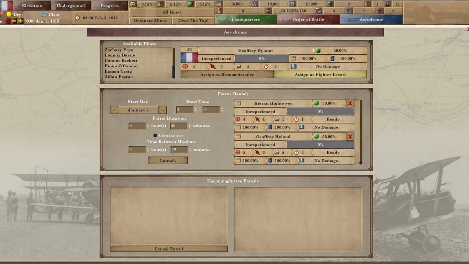 On the Western Front Screenshot