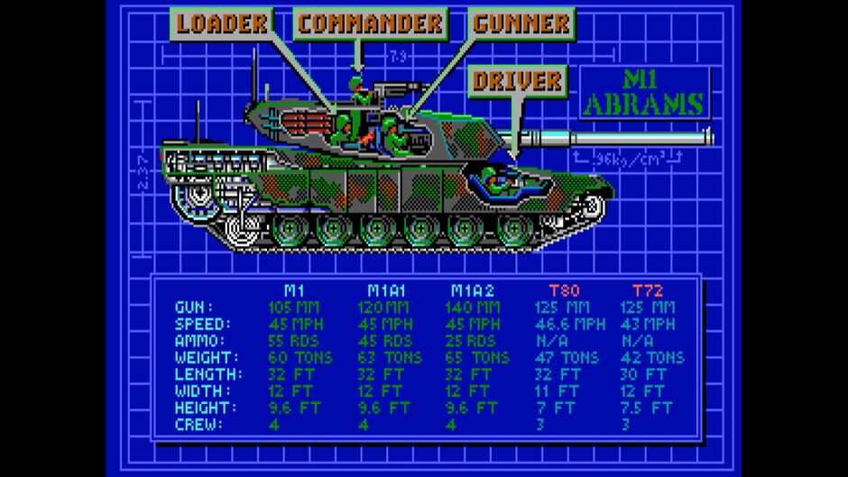 Tank: The M1A1 Abrams Battle Tank Simulation Screenshot