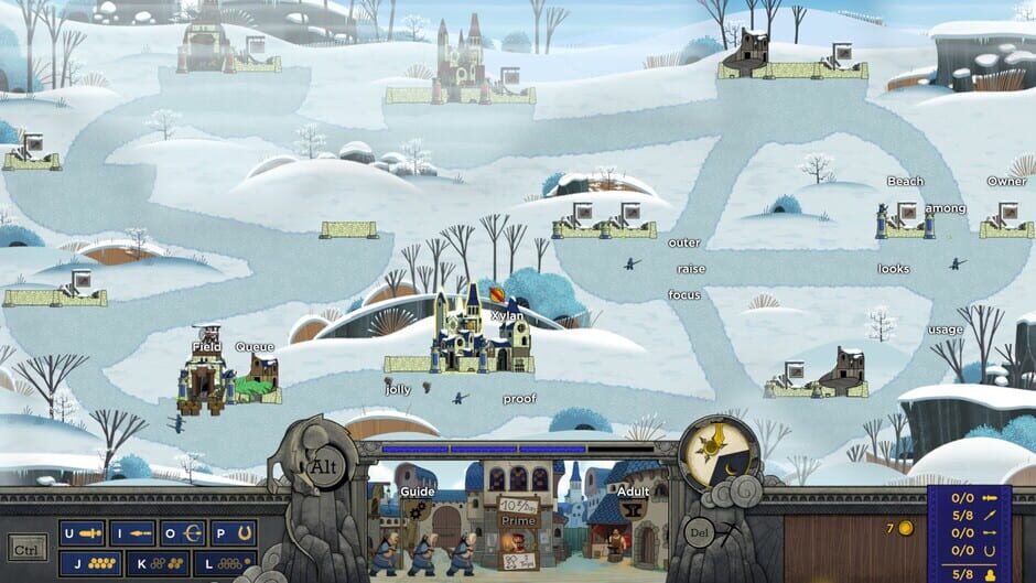 Touch Type Tale - Strategic Typing Screenshot