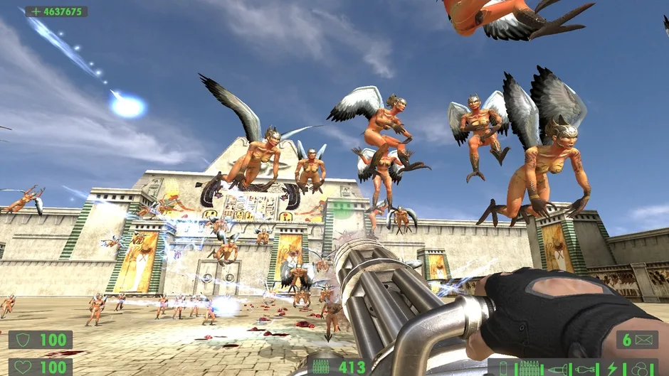 Serious Sam HD: The First Encounter, captura de tela 1