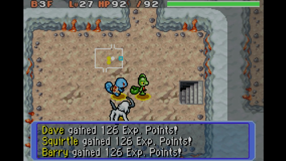 Pokémon Mystery Dungeon: Red Rescue Team Screenshot