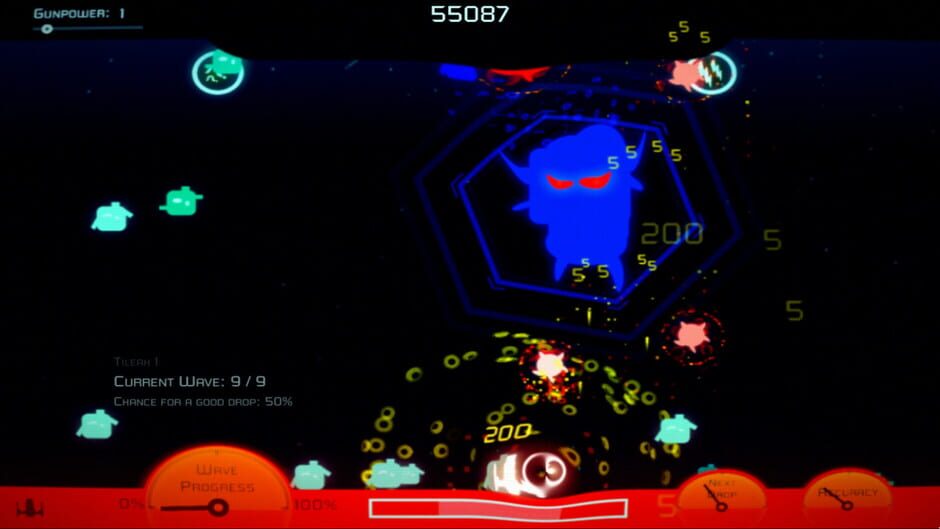 สกรีนช็อตจาก Space Toads Mayhem (รูปที่ 6)