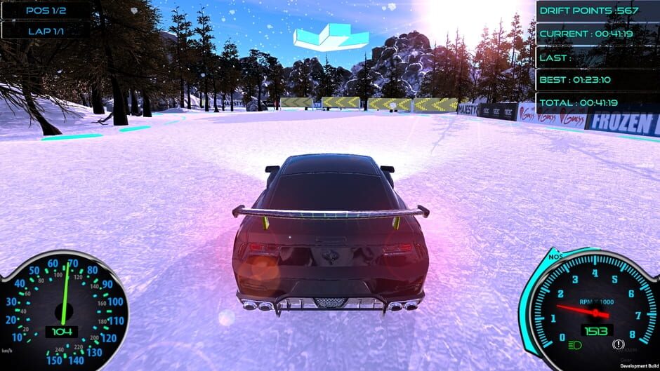Frozen Drift Race Screenshot