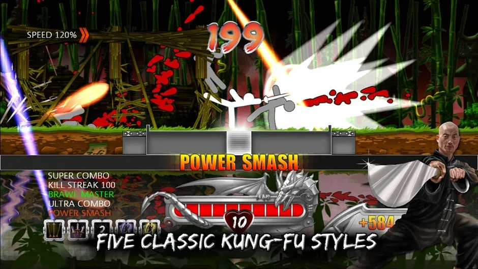 One Finger Death Punch, captura de tela 5