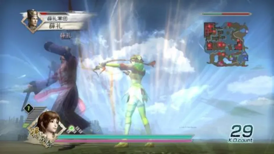Dynasty Warriors 6, captura de tela 1