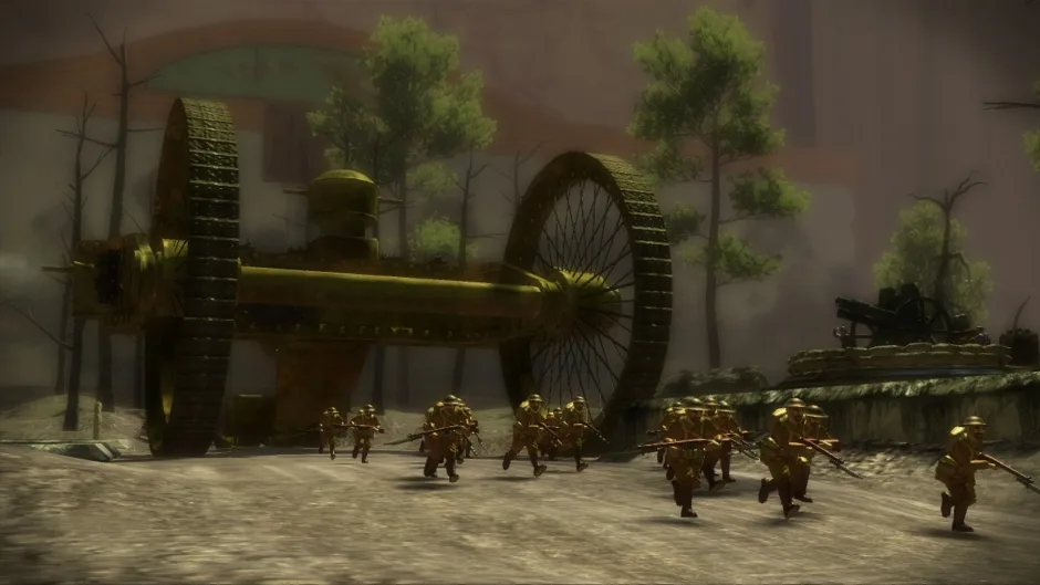 Toy Soldiers, captura de tela 1