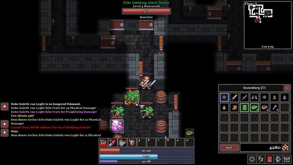 Claustrophobia: The Downward Struggle Screenshot