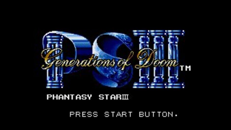 Phantasy Star III: Generations of Doom Screenshot