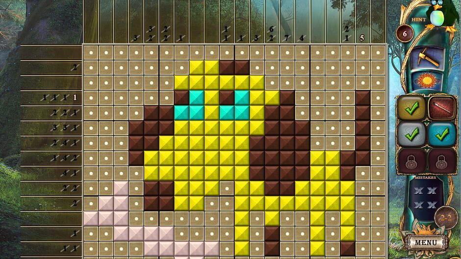 Fantasy Mosaics 16: Six Colors in Wonderland Screenshot