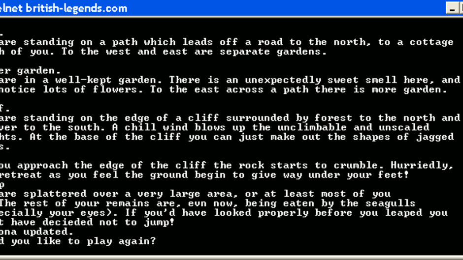 Multi-User Dungeon Screenshot